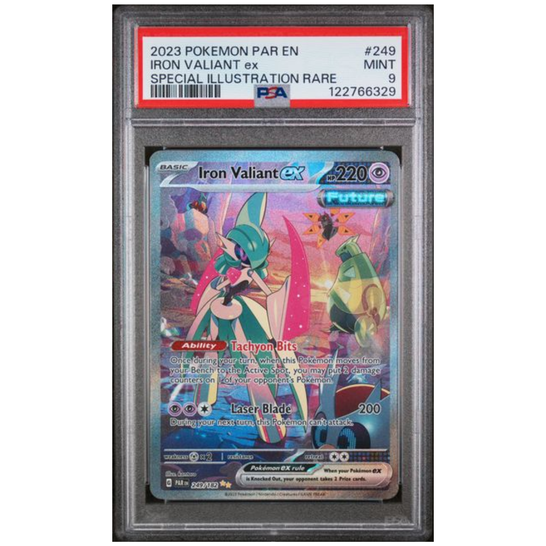 Iron Valiant EX 249 PSA 9